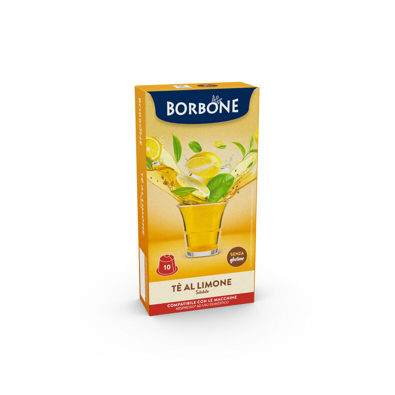 BORBONE 10 Capsule NESPRESSO* TE AL LIMONE –