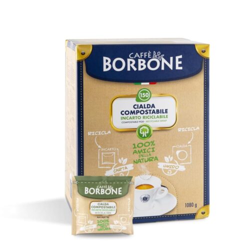 BORBONE Caffè 150 cialde Miscela NERA